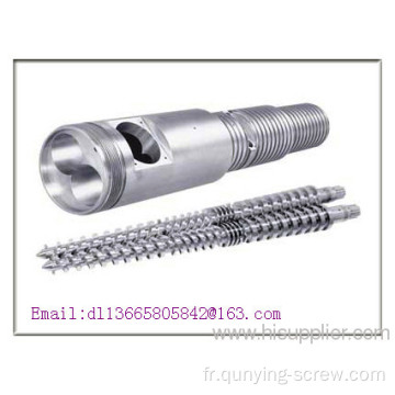 Conical Twin Screw And Barrel 